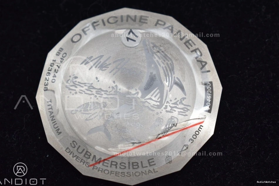 Submersible FastDry Horn PAM984 1:1 Edition Clone P.9010 Mike 996 Best Strap VSF on Nylon Black Dial Black 0124